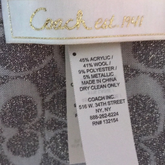 Coach Scarf - Picture 4 of 4